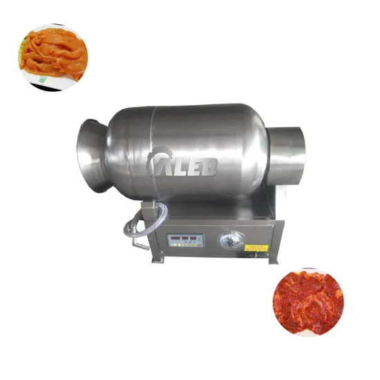 Stainless Steel Roll Kneading Machine for Chicken Fillet, Wing, and Fork Pickling Process