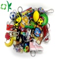 Nyckelringar i Bulk Custom Cartoon Soft PVC Nyckelring