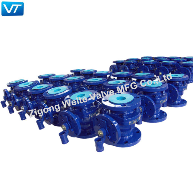 reduced bore floating ball valve
