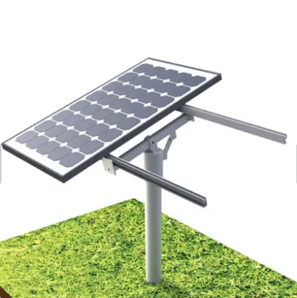 Customized Home Solar Panel Mount Pole Stand for Ground Solar Mounting Systems