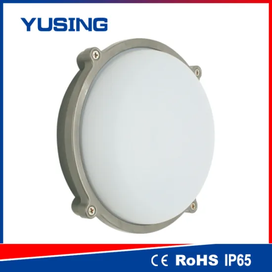 CE RoHS aluminum ip54 6w outdoor led wall lamp