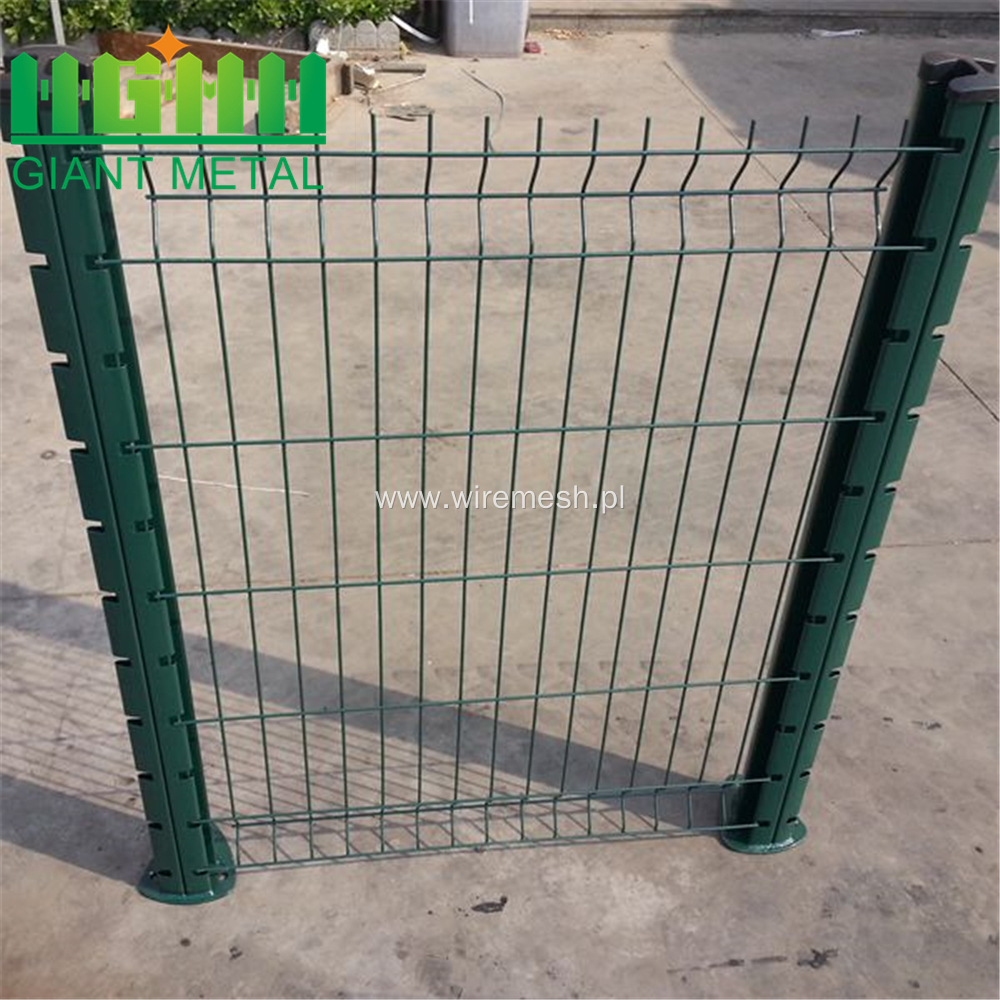 Curve Corrosion Resistance Bending Welded Colorful  Fence