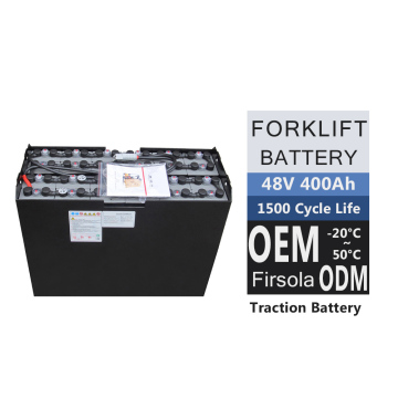 Batterie FB15 8PBS400 48V 400AH Batterie de traction de la traction