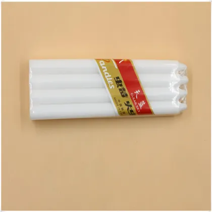 White Candle Solid Candle Paraffin Wax