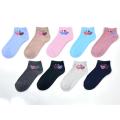 Low cut ankle polyester children's socks for ladies