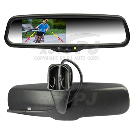 4.3" OEM Car Rear View Mirror Monitor with Auto Brightness Adjustment (HM-438) - for Hyundai