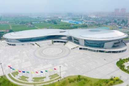 Nantong Haian Sports Park Metal Roofing Works