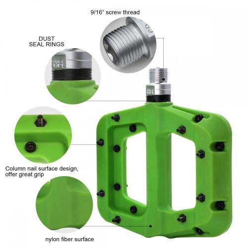 Fahrradpedale Nylonfaser Fahrrad Plattform Pedale