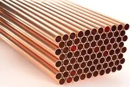 straight copper pipe/red copper pipes for gas water heater