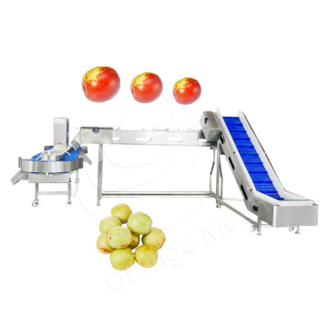 ORME Automatic Stainless Steel Sweet Potato Date Fish Fresh Prawn Size Sort Machine by Weight for Mangosteen