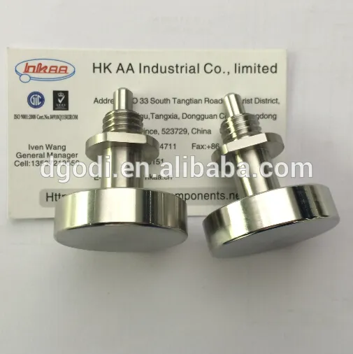 stainless steel spring plunger and other textile machinery spare parts