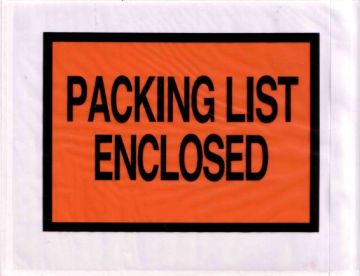Customized Plastic packing list envelope