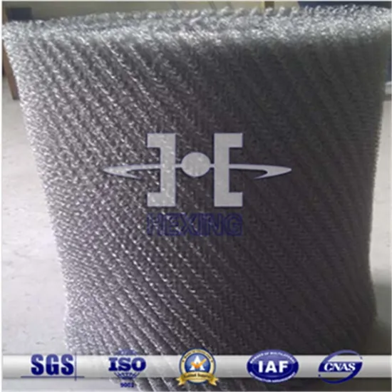 Flat type and Corrugated type Metal Knitted Wire Filter Mesh