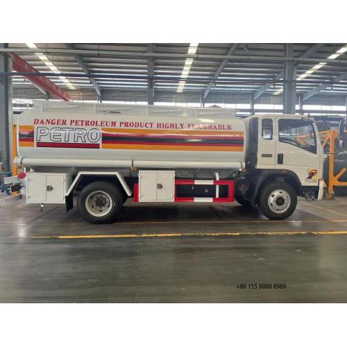 8000 Liters Refuel Tank Truck Oil Tanker Truck