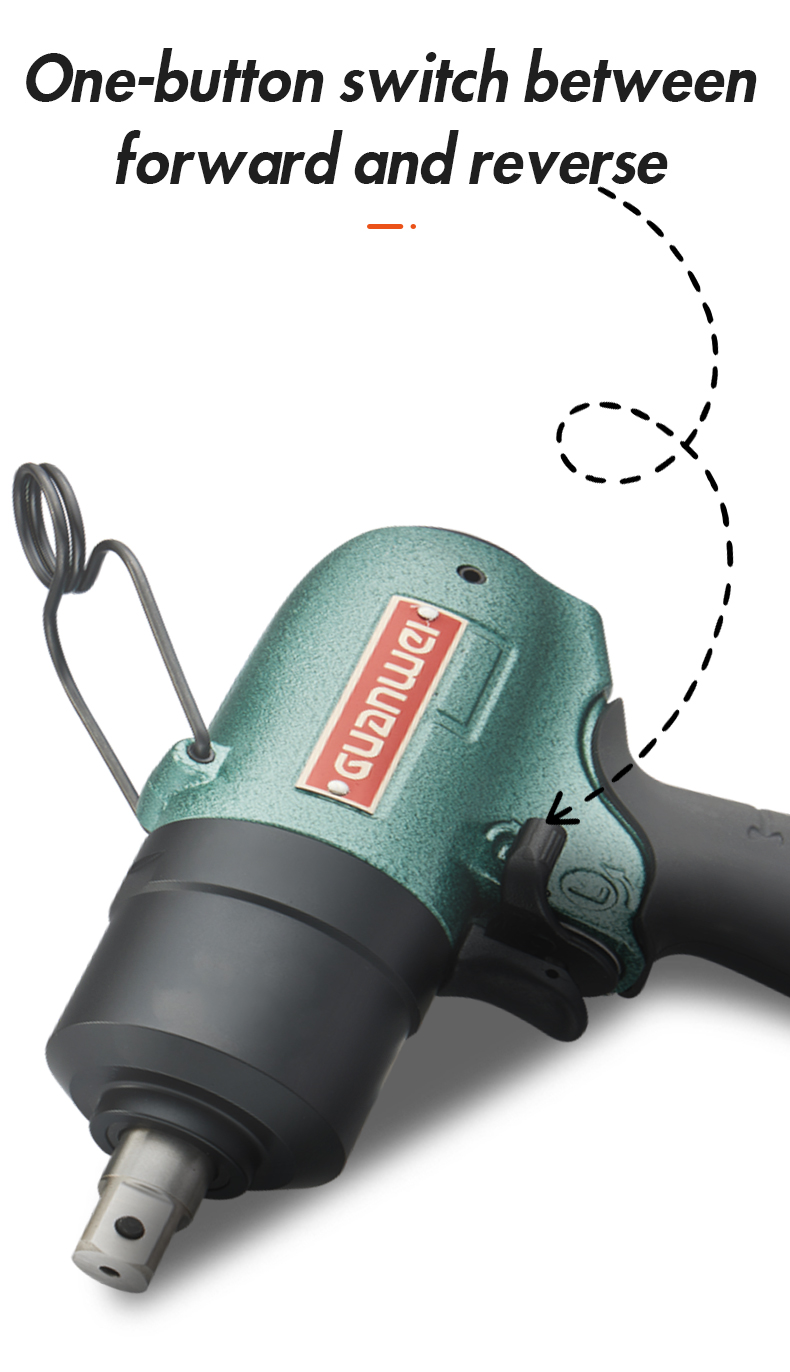 Air Impact Wrench Gun Pneumatic Tool Set