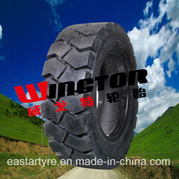 Strong Manipulation 700-12 12pr Pneumatic Forklift Tire with Rim 5.00s