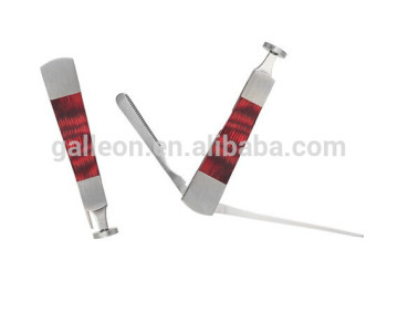 Smoking pipe shape wood Finish Stainless Steel folding Pipe Tool