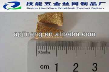 new copper powder sintered filter for anping factory made in china