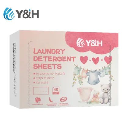 Friendly Laundry Detergent Sheets strips