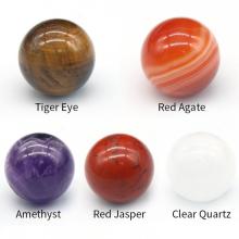 18 mm Chakra Gemstone Balls Stress Relief Home Decoration