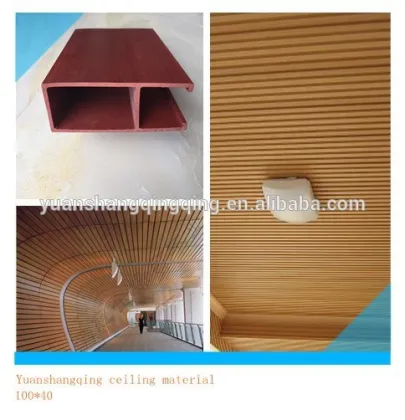 indoor decorative materials wpc material and theceiling materials
