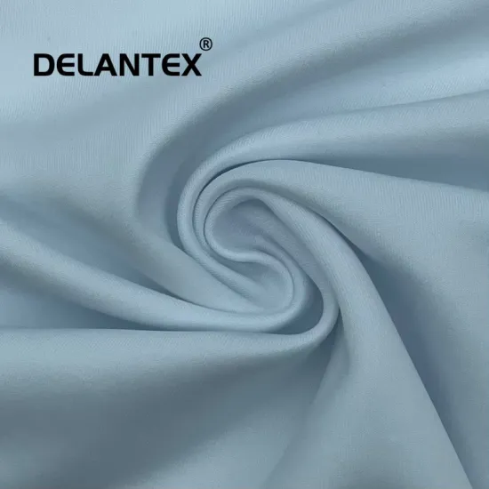 Knitting Scuba Crepe Plain Fabric - 95% Polyester, 5% Spandex for Fashion Suit and Dress Production in Garment Factories - Shaoxing