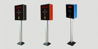 Waterproof Orange RS-485 Smart Car Parking Entrance Control