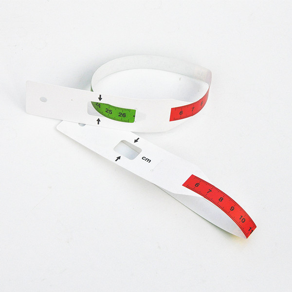 PP Material Eco-Friendly Soft Muac Measuring Tape Head