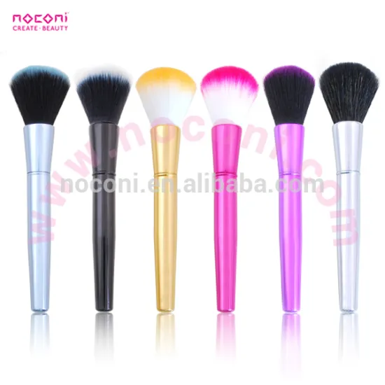 portable nylon total aluminum makeup kit/blush brush