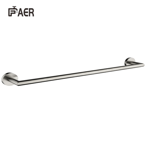 Hot sale single layer silver towel rack