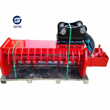 Attachement de la tondeuse de fléau hydraulique pour les mini excavateurs: amélioration de l'efficacité de l'aménagement paysager et de la construction