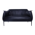 Klassisches Archibald-Leder-Zwei-Sitzer-Sofa