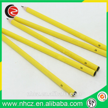 Yellow 7 inch 2B Pencil