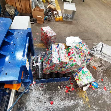 Press Machine For Cans tins Baler