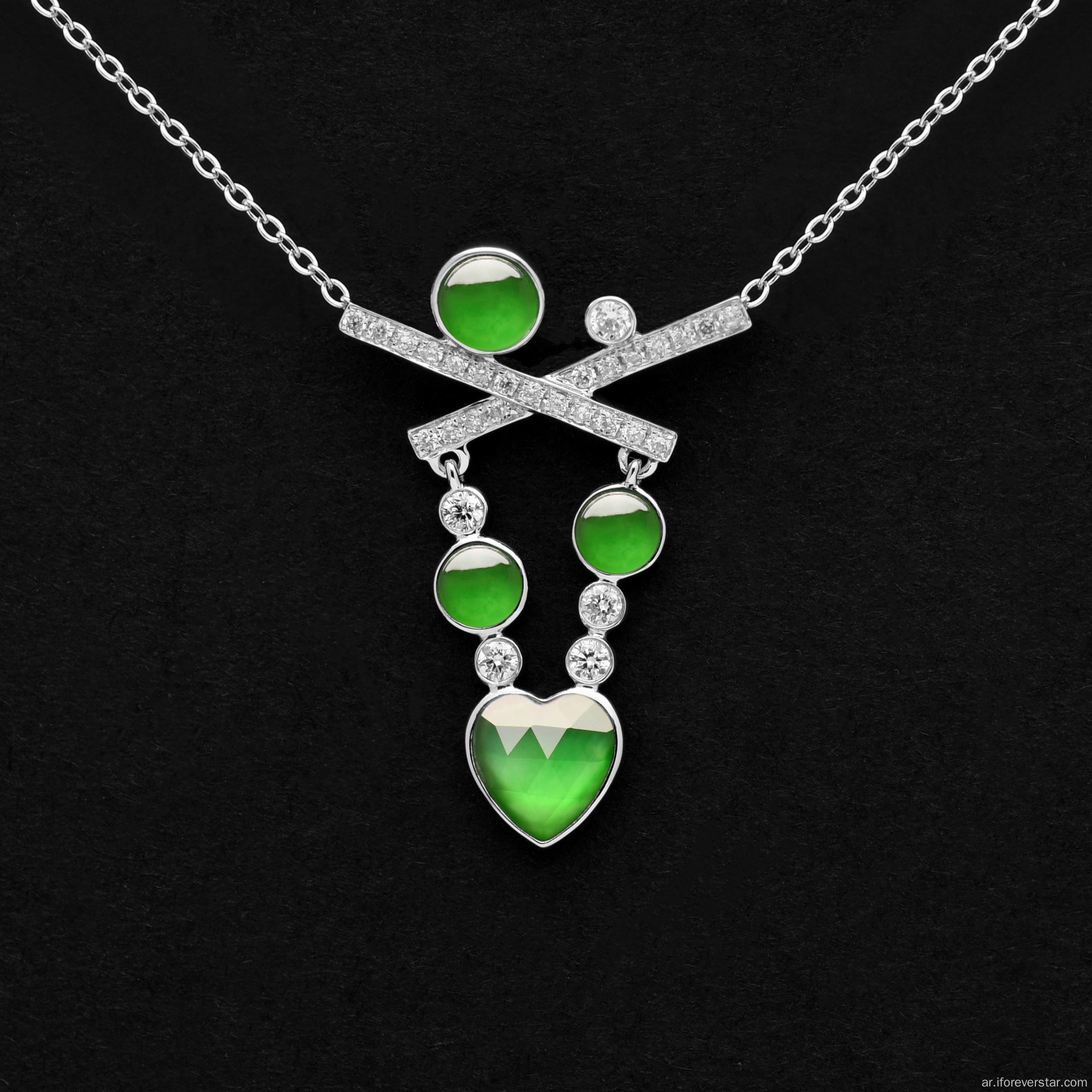 رائع أزياء جديدة jadeite اليشم