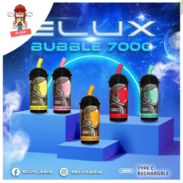Elux Bubble 7000 White Peach Razz
