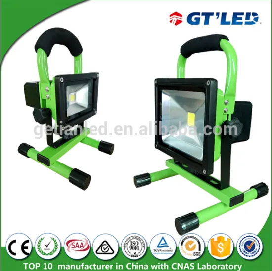 COB high power 10w led flood light portable outdoor rechargeable led flood , led flood light rechargeable