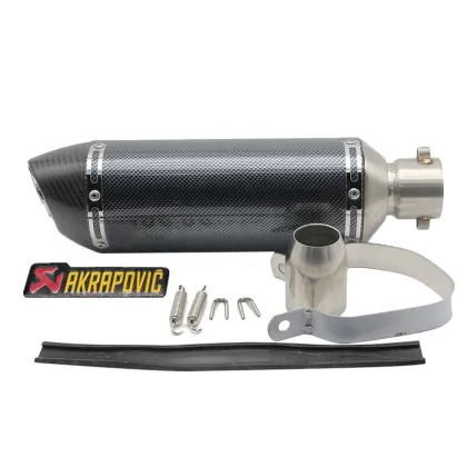 High Performance Carbon Fiber Motorcycle Exhaust Pipe System & Accessories