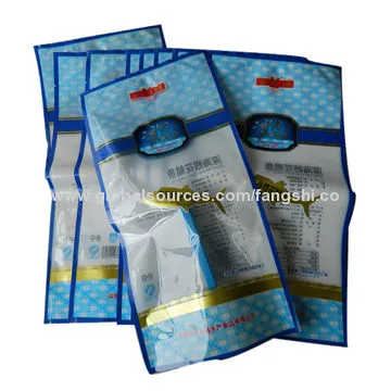 Printing side gusset frozen food bag