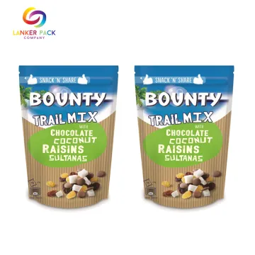 Air-proof Snack Standing Pouches With Zip-lock