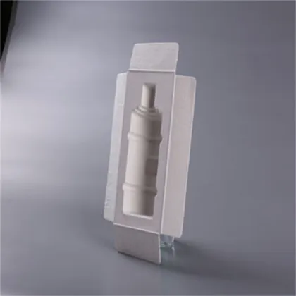 Dry press bagasse molded packaging wine bottle box