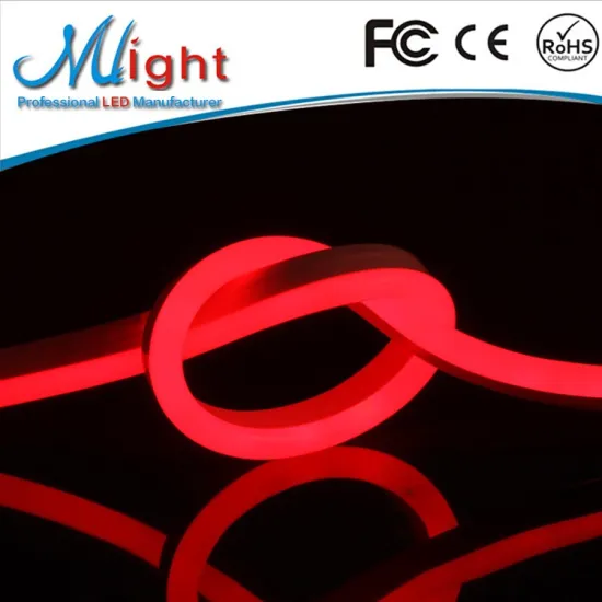 2016 12V Low power consumption neon led tube flex Outdoor Holiday Valentine Decoration Lighting