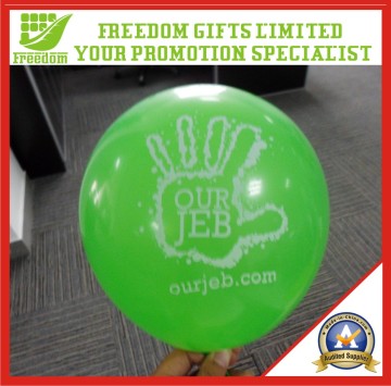 Eco-Friendly Green 10'' Latex Balloons