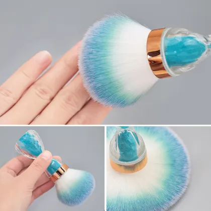 New Hourglass Handle Nail Clean Brush
