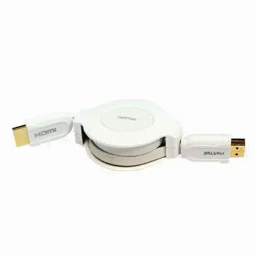 Premium HDMI Retractable Cable with Ethernet