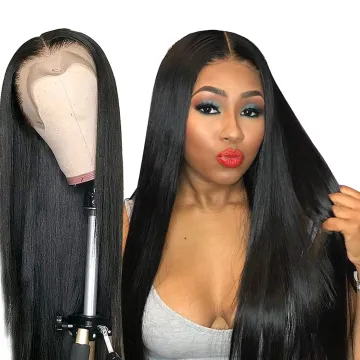 Uniky  Wholesale T Part Lace Wigs For Black Women Bone Straight Lace Front Human Hair Wigs