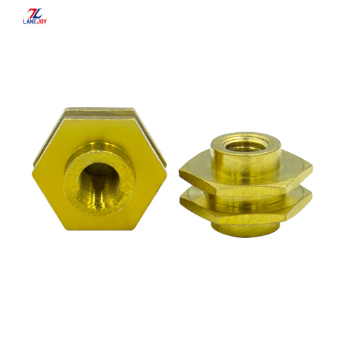 Hex Nut factory direct saling brass pressure knurled rivet nut Supplier