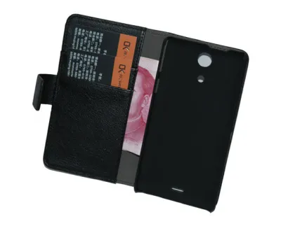 Flip Sony Cell Phone Cases , Leather Xperia Zr M36h Phone Covers