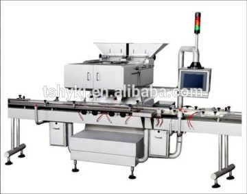 Automatic herbs capsules tablets counting and filling machine