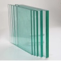 17,52 mm de vidro temperado laminado de segurança clara
